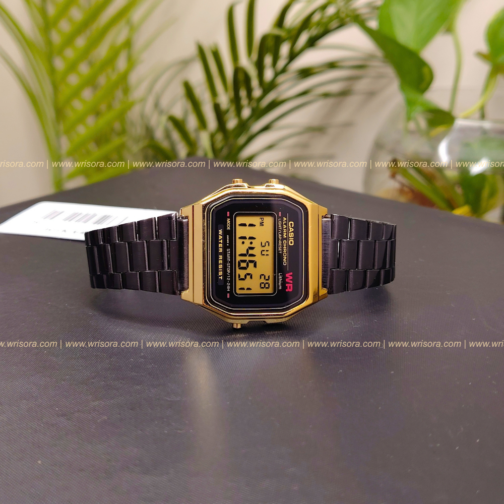 Exclusive Casio Vintage A159W Gold & Black (1:1)
