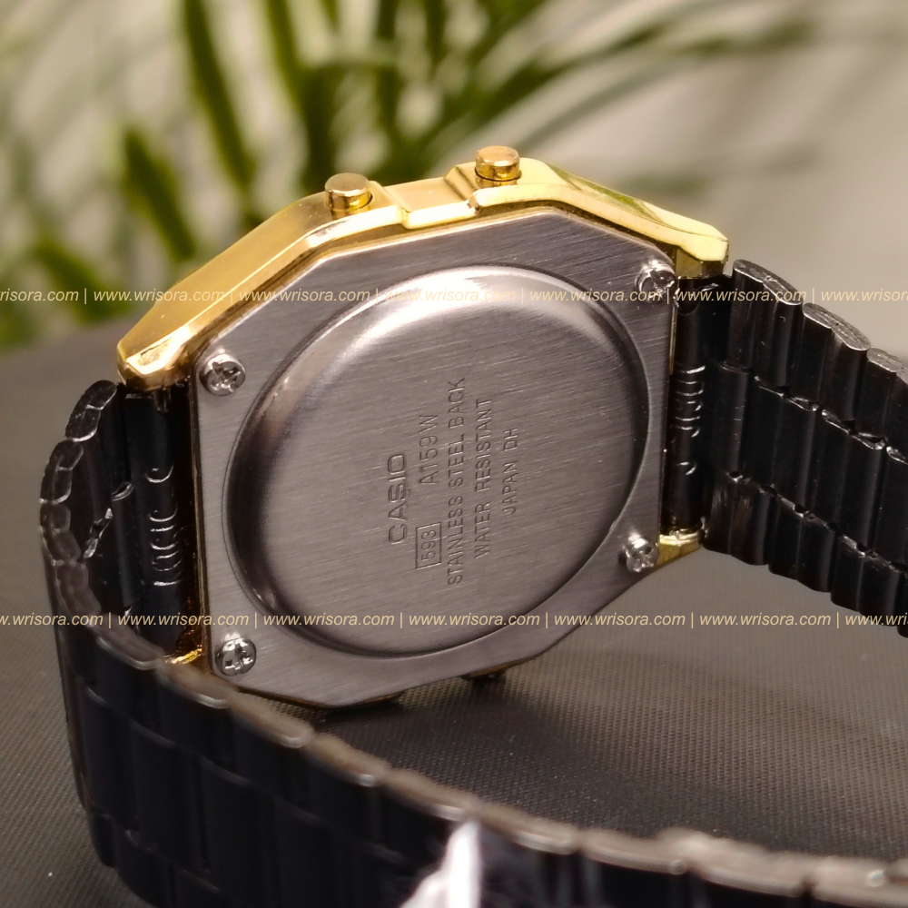 Exclusive Casio Vintage A159W Gold & Black (1:1) - Image 3